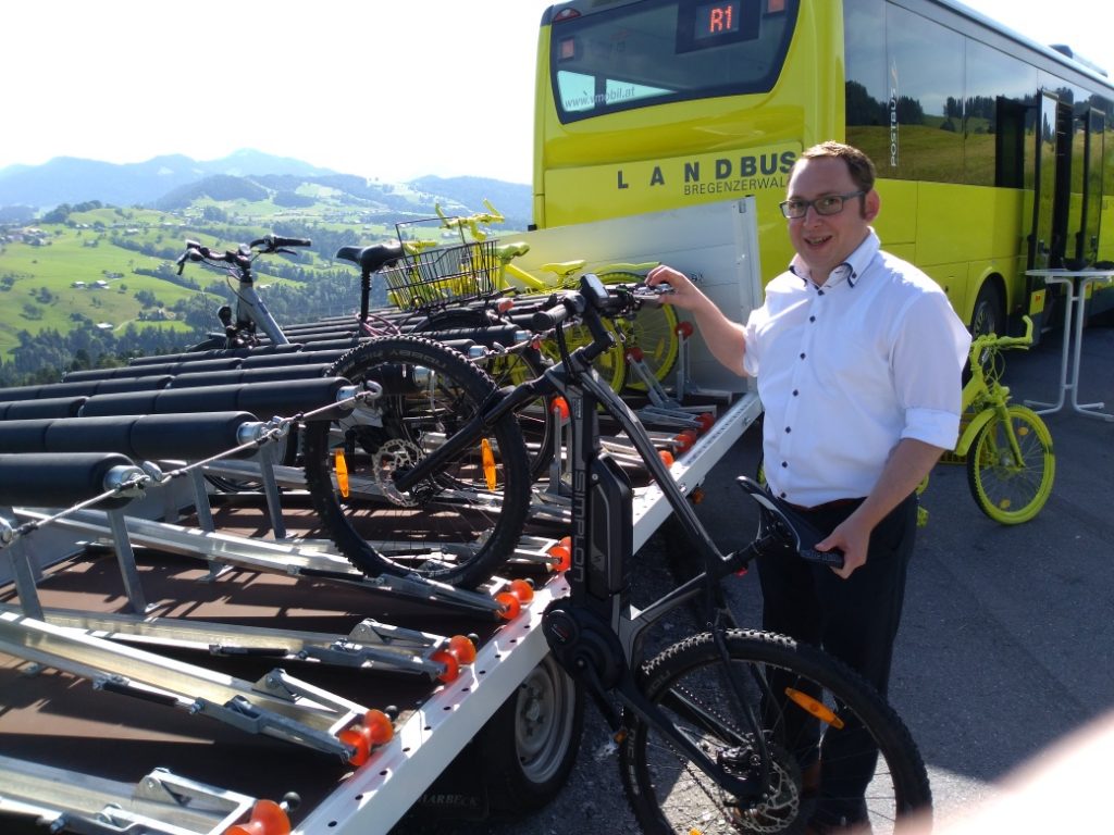 FahrradBus mit Anhänger ab 7. Juni im Bregenzerwald